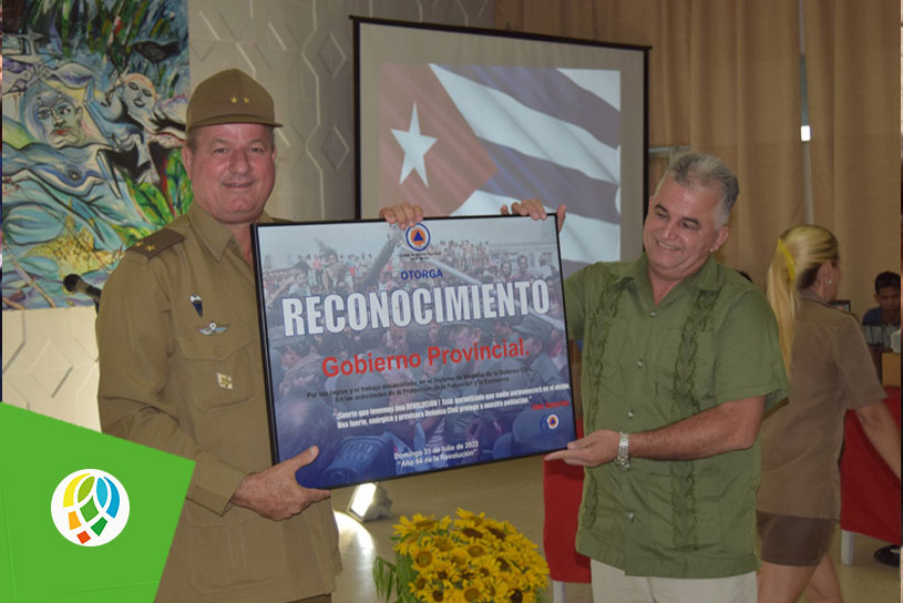 Celebran en Pinar del Río acto provincial por aniversario 60 de la Defensa Civil