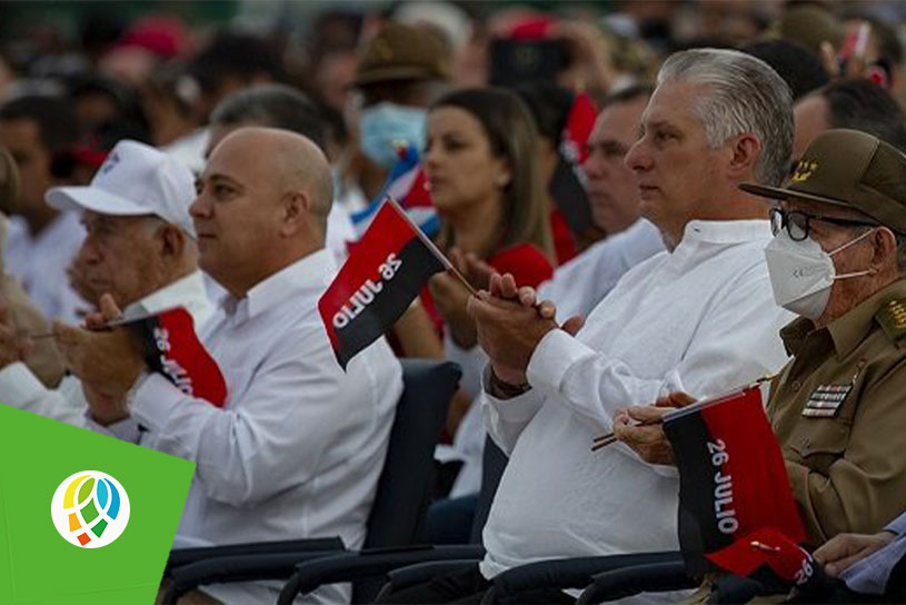 Con la presencia de Raúl y Díaz-Canel se celebra el acto por el Día de la Rebeldía Nacional en Cienfuegos (+ Fotos y Video)