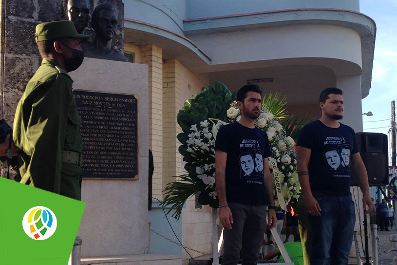 Tributo a los Hermanos Saíz en el aniversario 65 de su asesinato