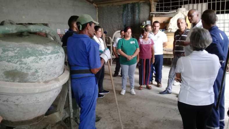 Visita Integrar del PCC a las Minas de Mathambre. Foto: Radio Minas