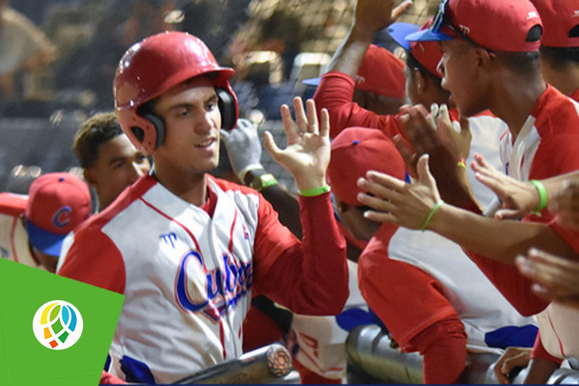 Alejandro Prieto lideró ofensiva en victoria ante Panamá en Mundial Sub-15 de Beisbol