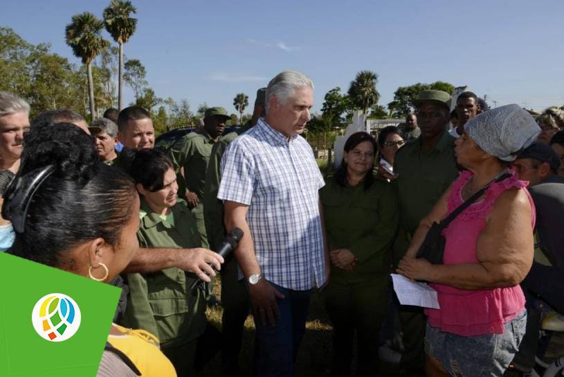 Diaz Canel en Pinar del Río