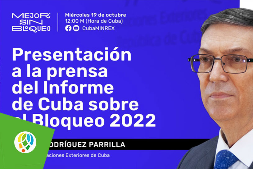 Presentará Cuba hoy informe sobre impacto del bloqueo