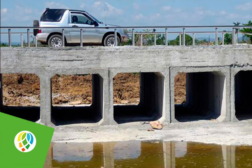 Nuevo puente en San Luis, Pinar del Río, favorece la recuperación