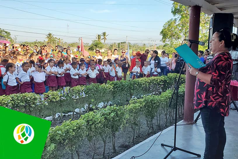 Reparan escuelas y adecúan locales en Consolación del Sur para iniciar el curso escolar