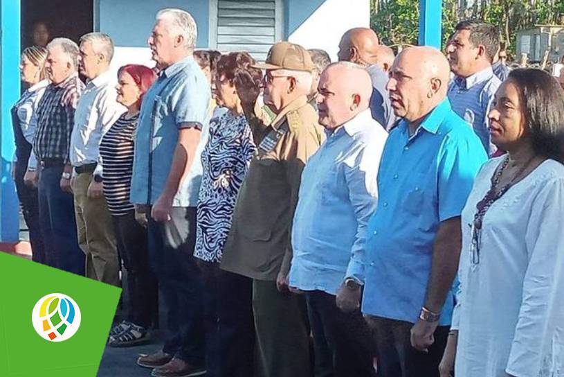 El Presidente de la República Miguel Díaz Canel Bermúdez asistió hoy al inicio del curso escolar 2022-2023 en la provincia de Pinar del Río.