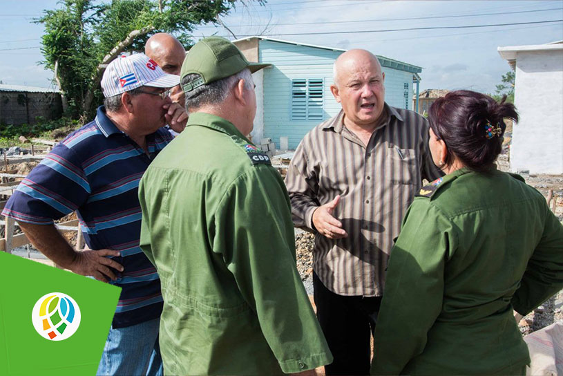 Constata Tapia Fonseca labores de recuperación en Pinar del Río (+Fotos)