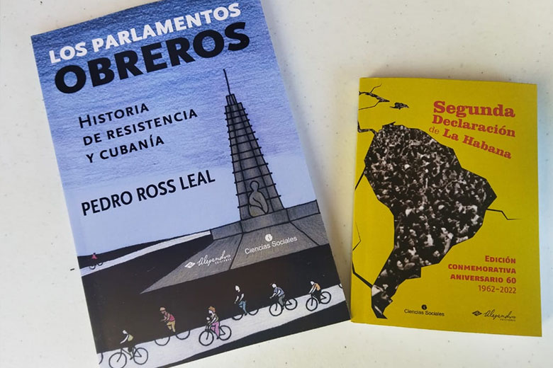 Presentan en La Habana dos libros relacionados con el pensamiento de Fidel Castro