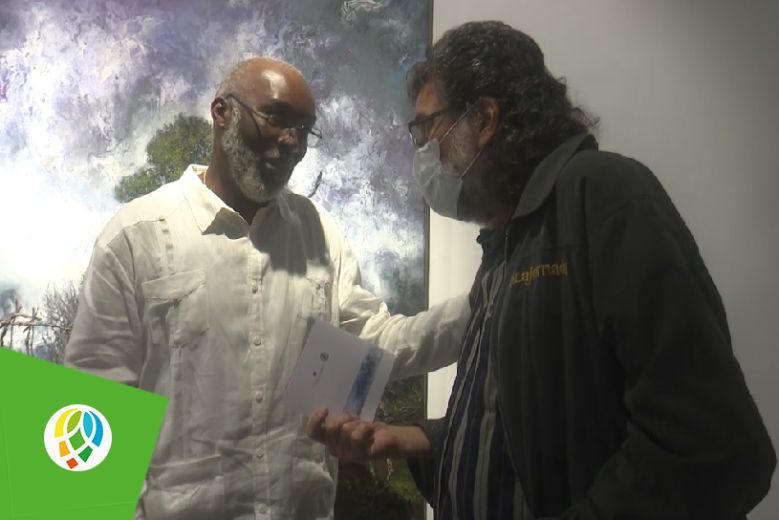 Inauguración de la exposición Tormenta en el tiempo de Humberto Hernández (El Negro)