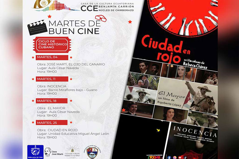 Filmes de Cuba llegan a provincia de Ecuador