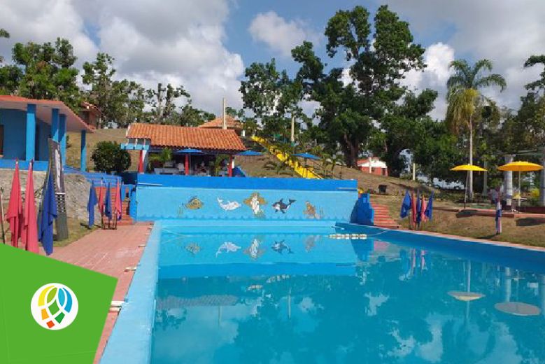 Villa Internacional Aguas Claras, sede en Pinar del Río de las actividades por el Aniversario 42 del Campismo Popular.