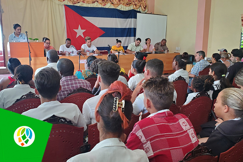 Sesiona asamblea municipal de la FEEM con la participación de las principales autoridades de Consolación del Sur.