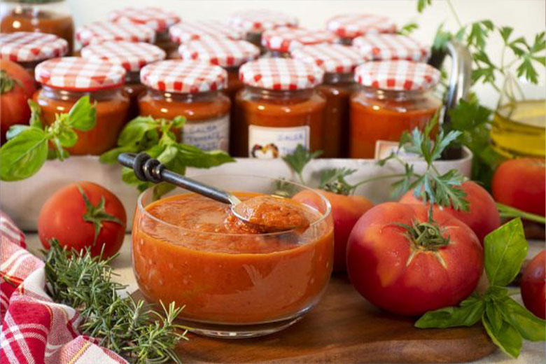 Salsa de tomate diferente