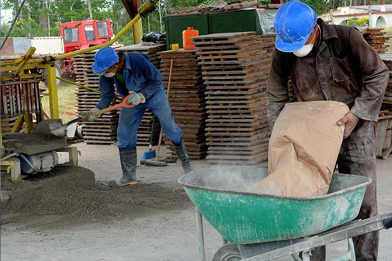 ¿Cuál es la situación actual y perspectivas de la producción de materiales de la construcción?