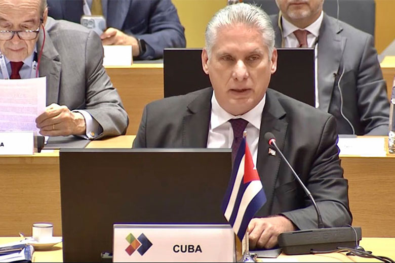 Aboga Cuba en Cumbre Celac-UE por un orden mundial más cooperativo