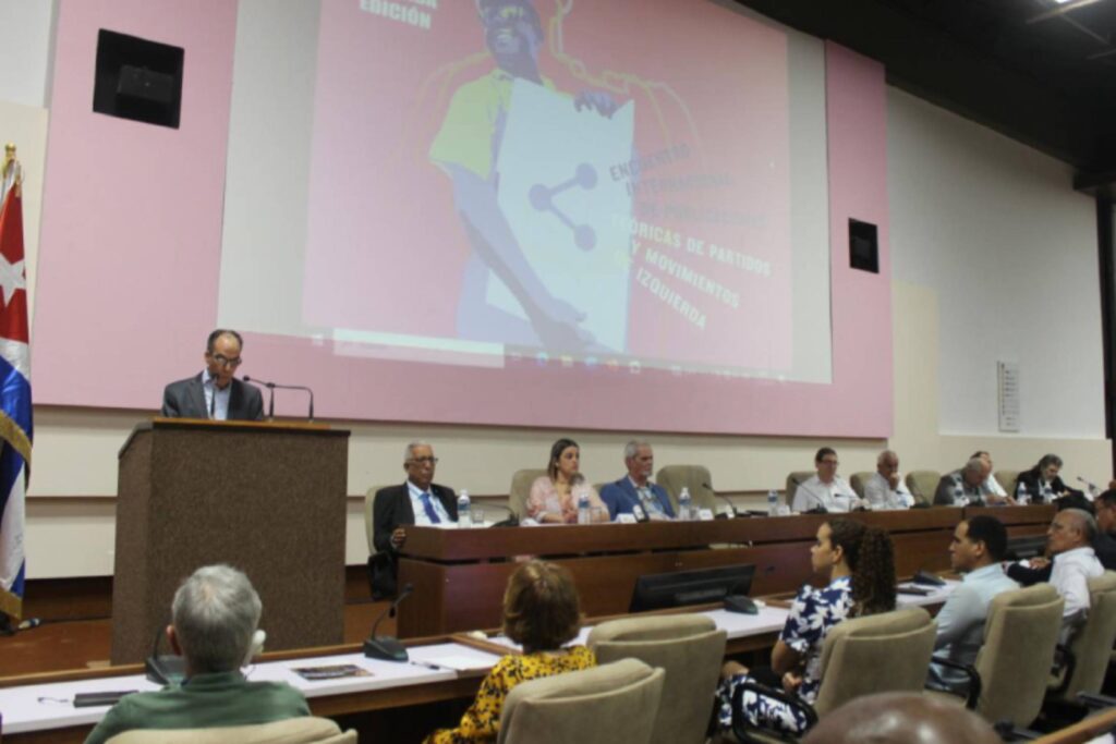 Palabras de Rogelio Polanco Fuentes, miembro del Secretariado del Comité Central del Partido Comunista y jefe de su Departamento Ideológico, en la inauguración del II Encuentro Internacional de Publicaciones Teóricas de Partidos y Movimientos de Izquierda. (Palacio de Convenciones, 12 de febrero de 2024)