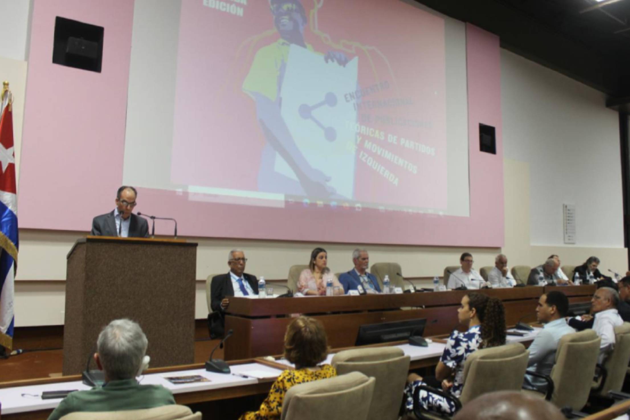 Palabras de Rogelio Polanco Fuentes, miembro del Secretariado del Comité Central del Partido Comunista y jefe de su Departamento Ideológico, en la inauguración del II Encuentro Internacional de Publicaciones Teóricas de Partidos y Movimientos de Izquierda. (Palacio de Convenciones, 12 de febrero de 2024)